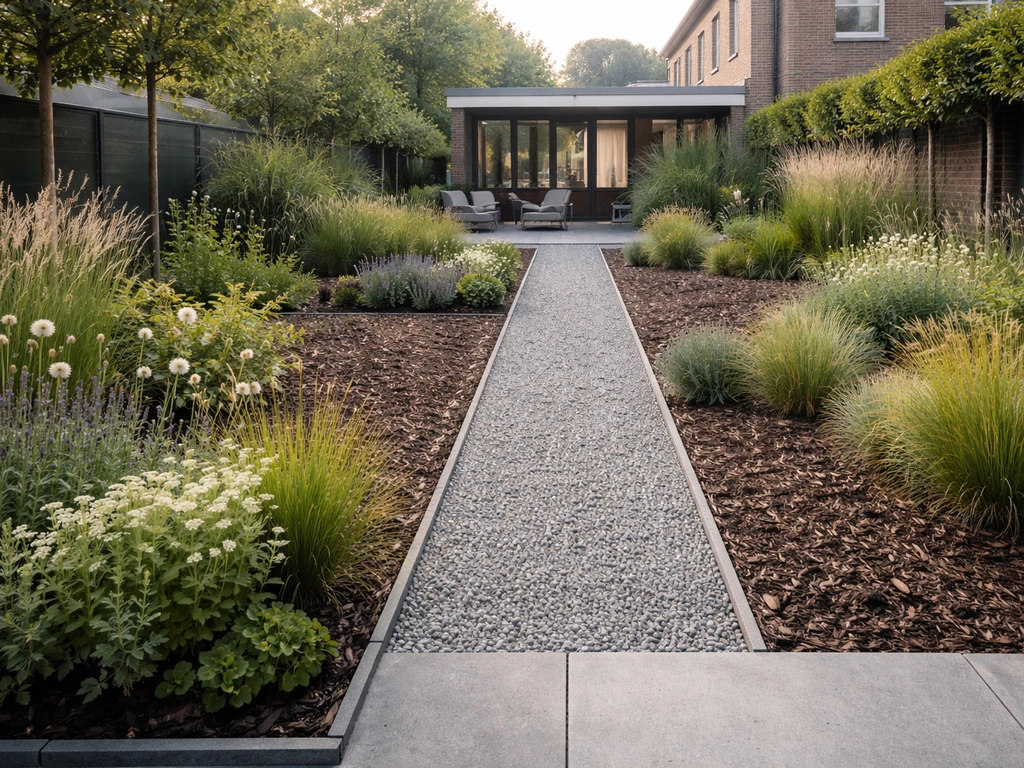 Voorbeelden tuinen zonder gras: inspiratie en stappenplan