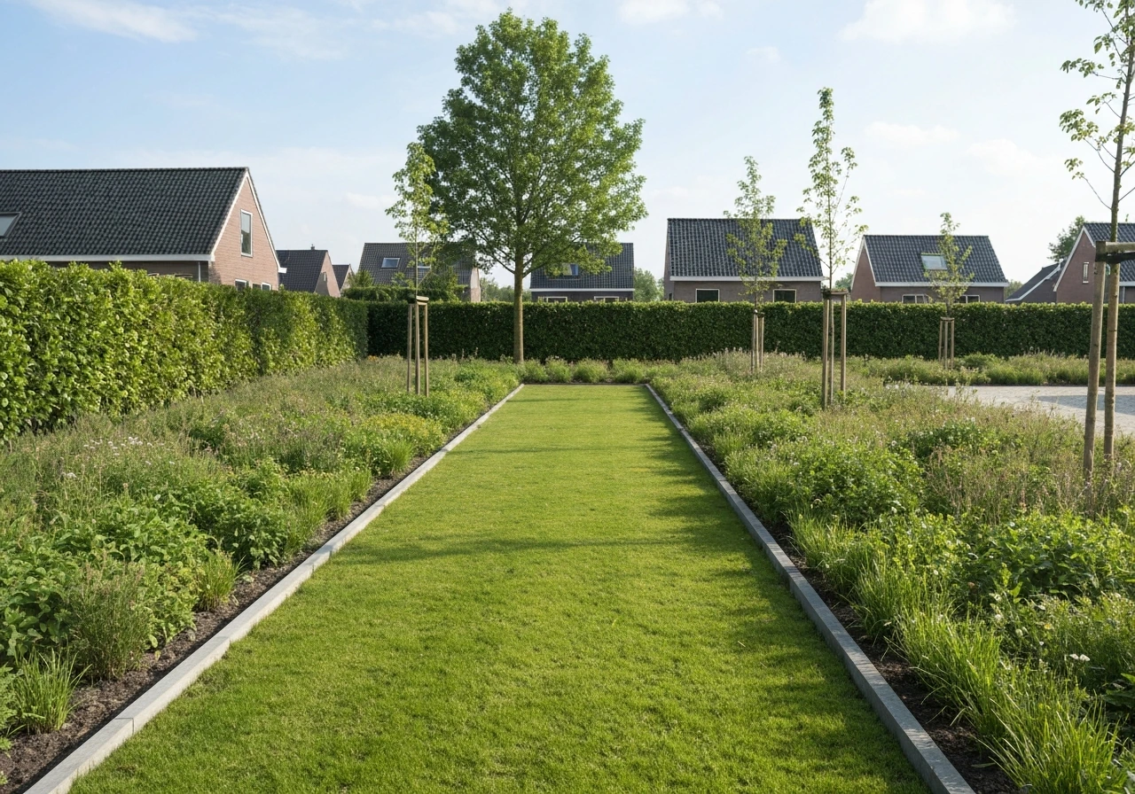 Voortuin ideeën met gras: aanleg en onderhoud in NL