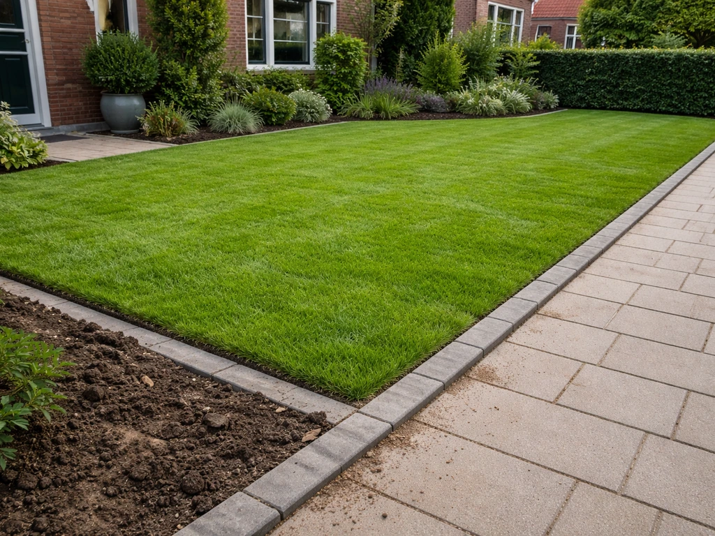Gras voortuin: aanleg en herstel in NL, stap voor stap