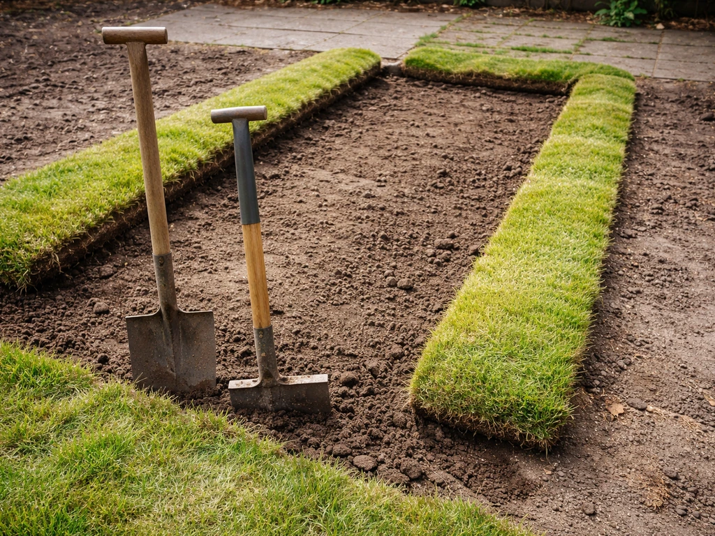Gras uit tuin halen: stappenplan, diepte en nazorg per situatie